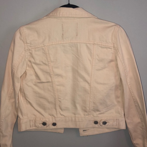 Ivory BDG Urban Outfitters Denim Jacket - Picture 3 of 5